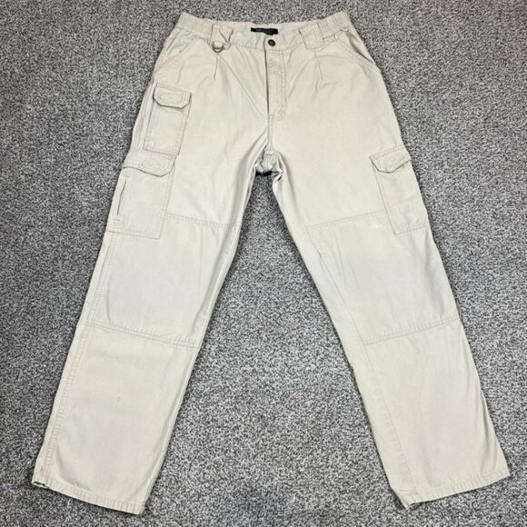 511 Tactical Pants Mens 32x30 Tan Cargo Straight Utility Workwear Canvas EMS EMT - Picture 1 of 11